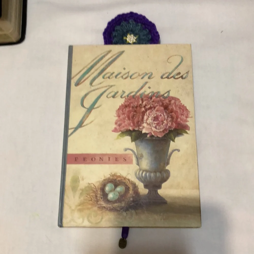 flower bookmark Handmade crochet